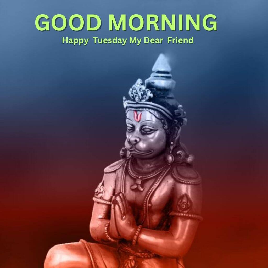 Best HD Tuesday Hanuman Good Morning Images 1080p