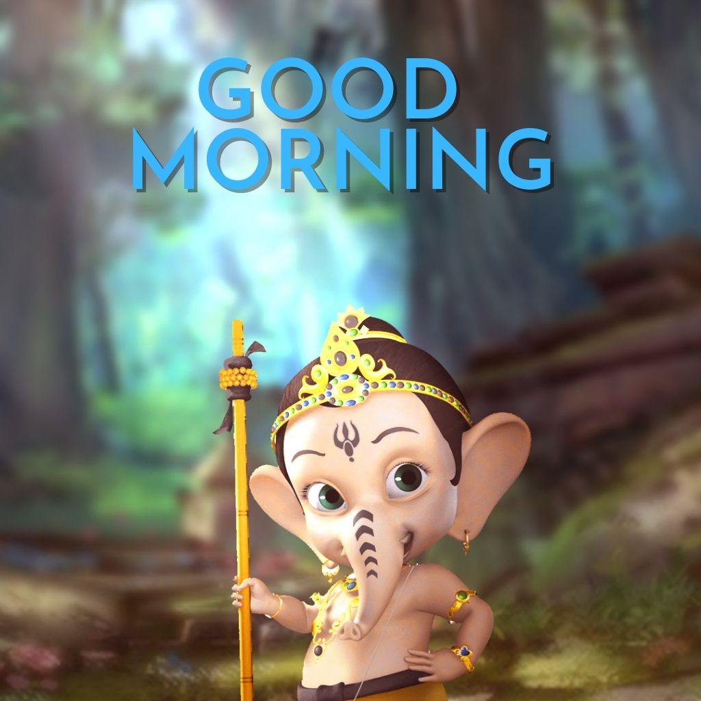 Free Ganesh Good Morning Images