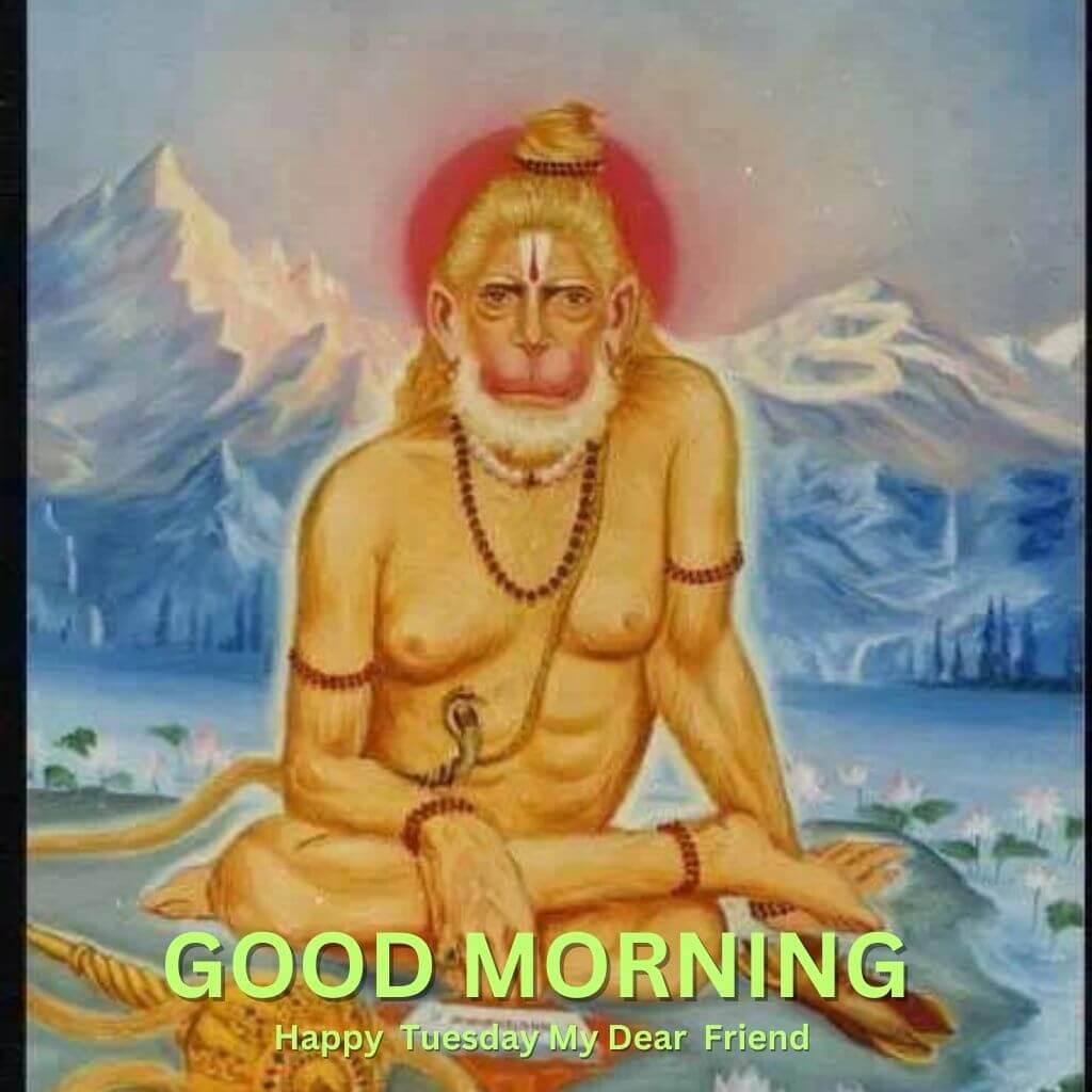 Fresh hd Tuesday Hanuman Good Morning Wallpaper hd4k