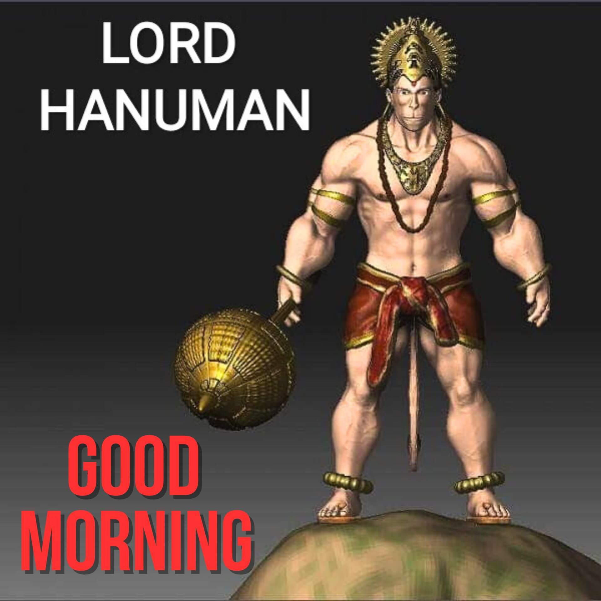 Full Screen hanuman ji good morning Images Download