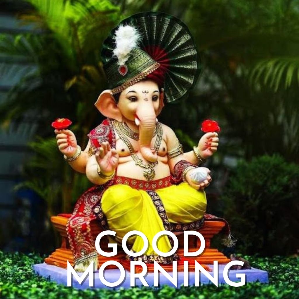 Ganesh Good Morning Photo Free