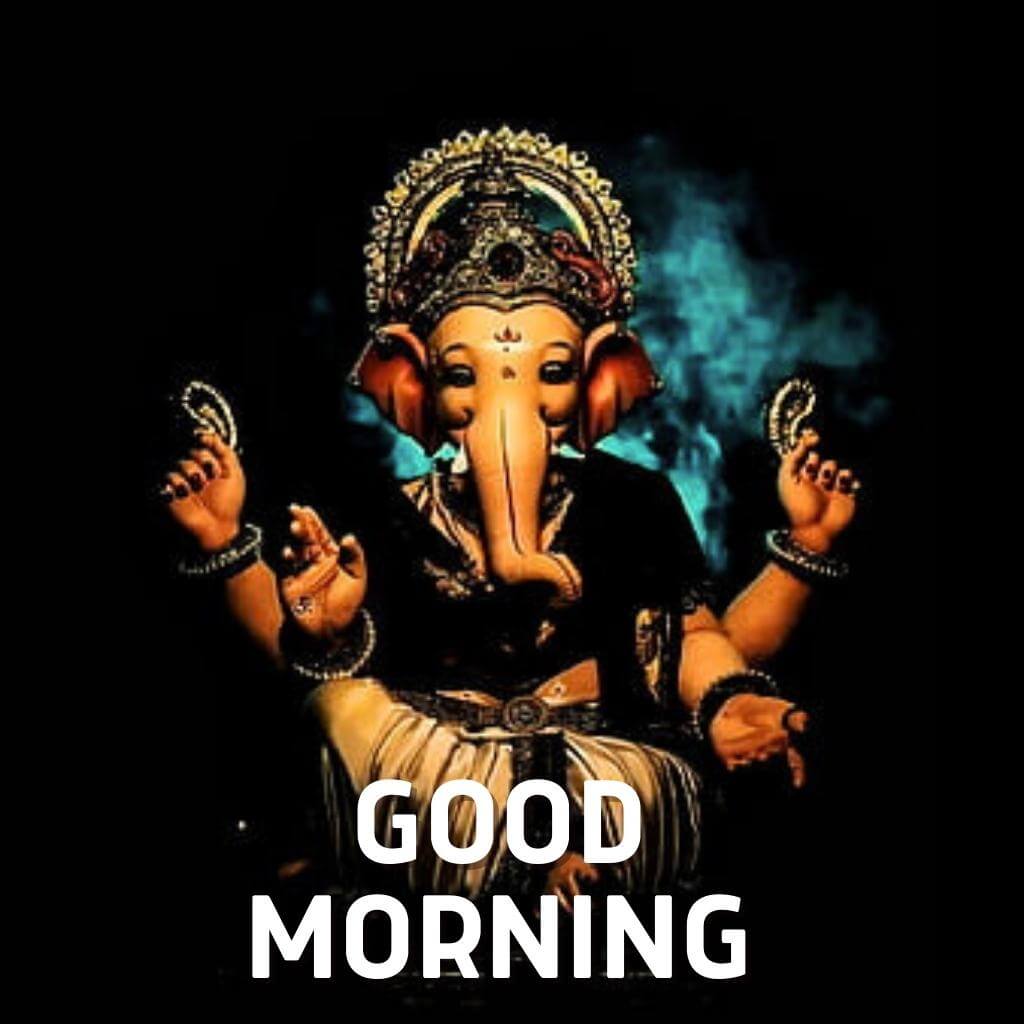 Ganesha Good Morning Wallpaper Images for Whatsapp