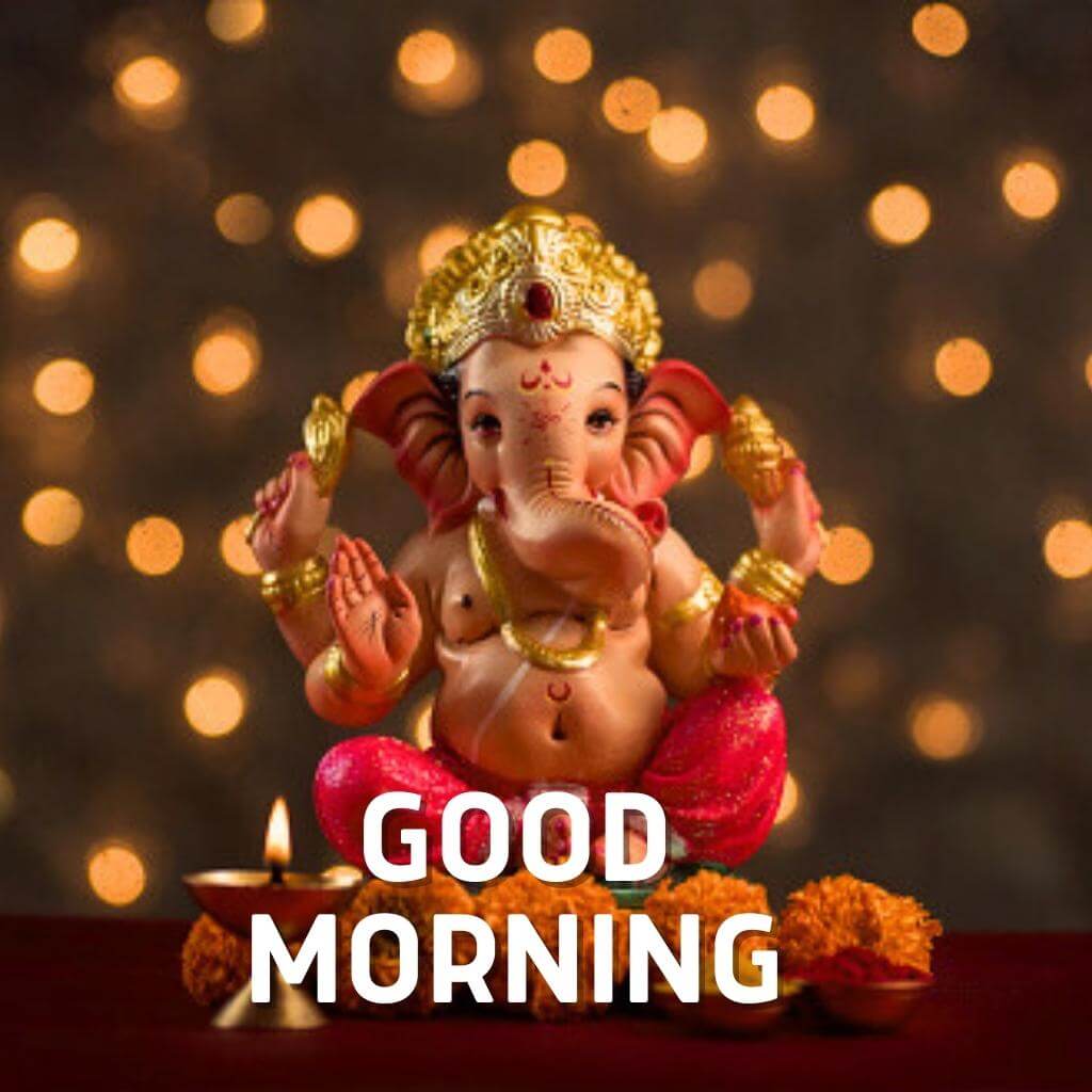 Ganesha Good Morning Wallpaper Pics for Whatsapp
