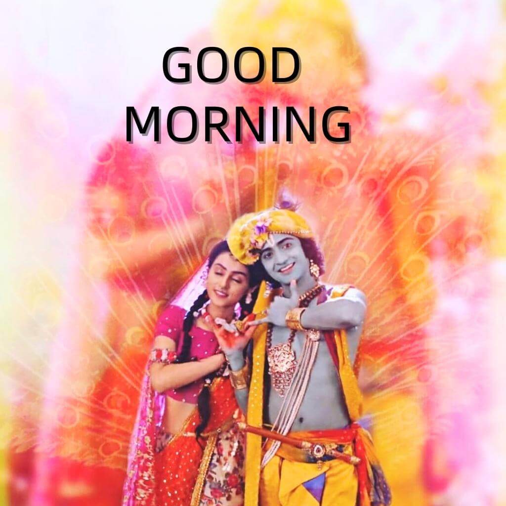 God Good Morning Pics New Download With Radha Krishna