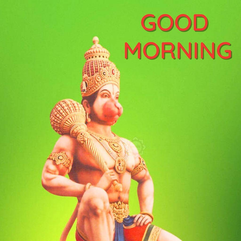 God Good Morning Wallpaper Photo With Hanuman JI
