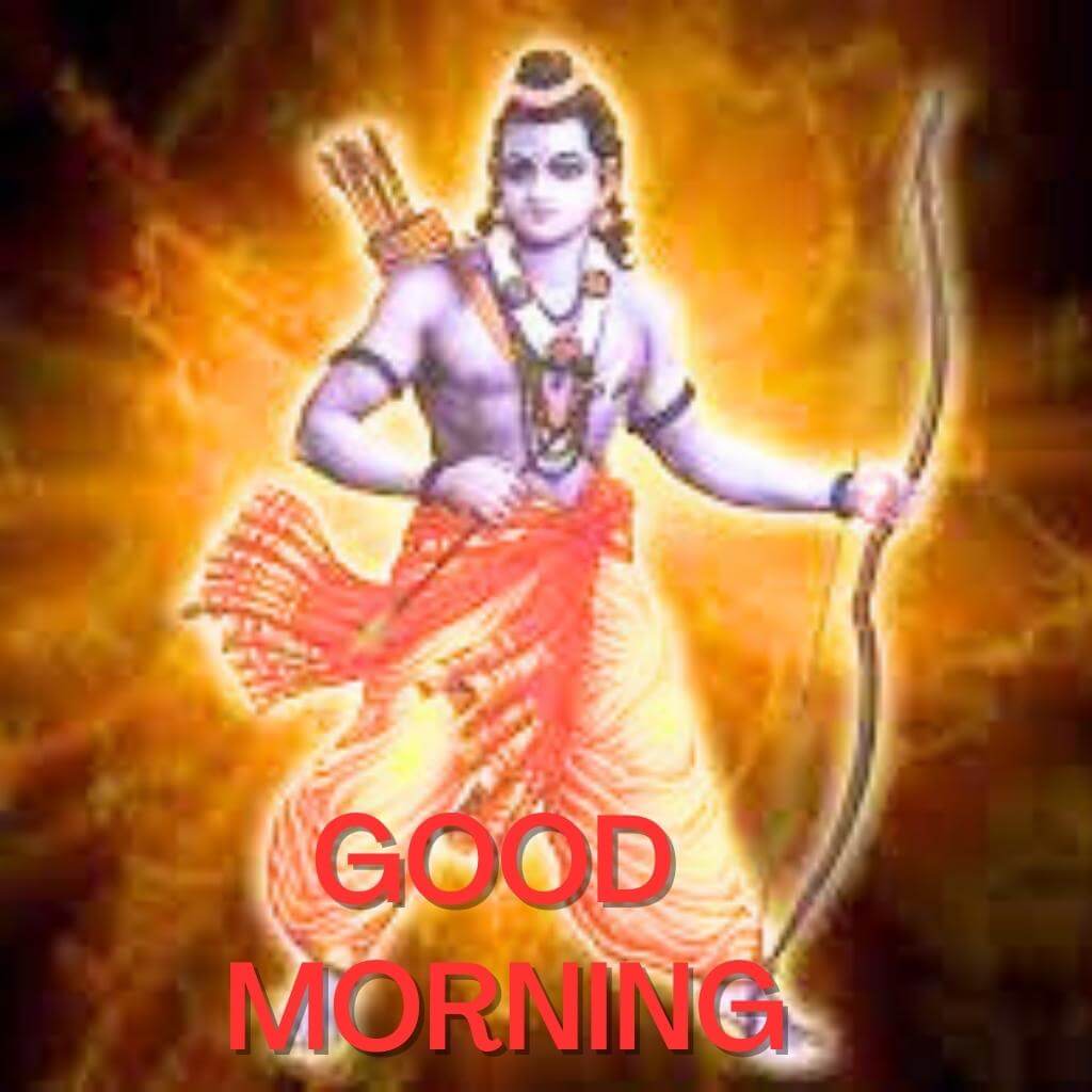 God Good Morning Wallpaper With Sri Ram