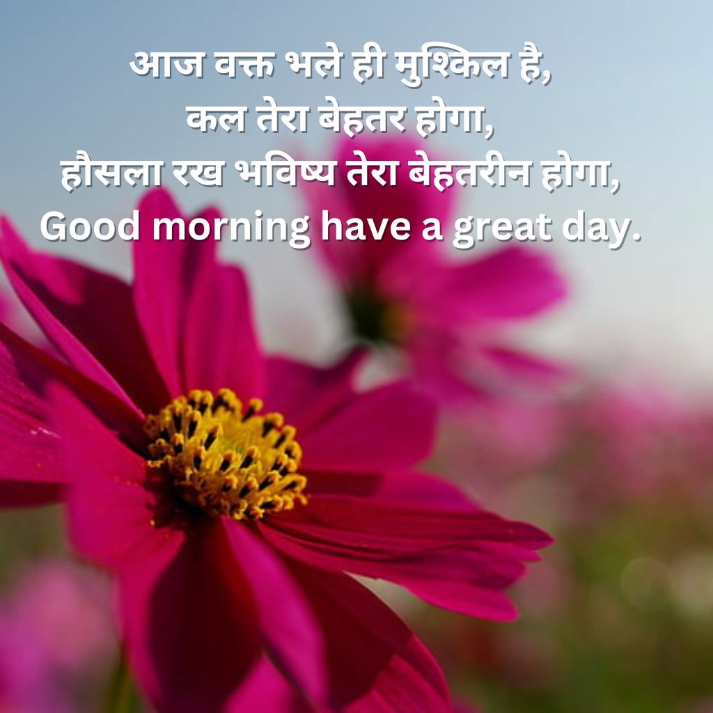 Hindi Quotes Good Morning Wallpaper Pics free Download