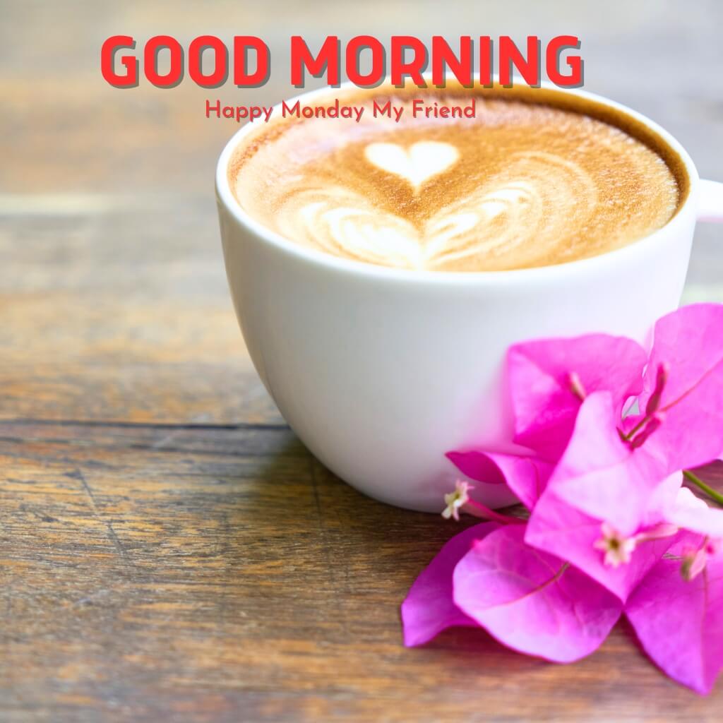 Monday Good Morning Pics Wallpaper With Tea Coffee