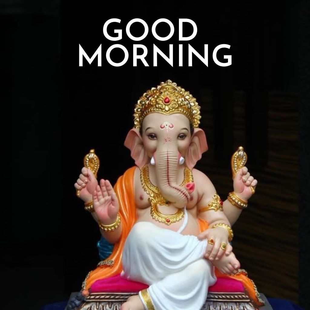 New HD Ganesh Good Morning Images photo Download