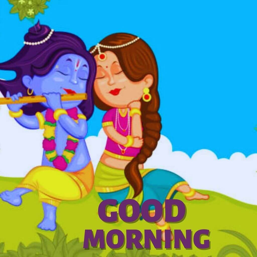 Radha krishna Good Morning Images Wallpaper Pics Download for Facebook Whatsapp