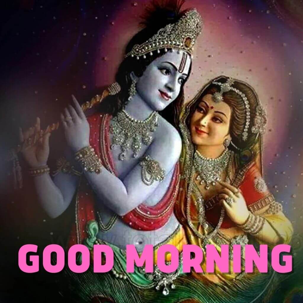 Radha krishna Good Morning Images Wallpaper Pics Download