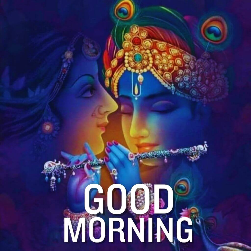 Radha krishna Good Morning Images Wallpaper Pics New Download