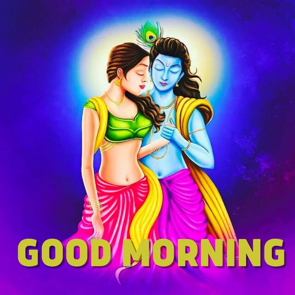 Radha krishna Good Morning Images Wallpaper Pics for Facebook