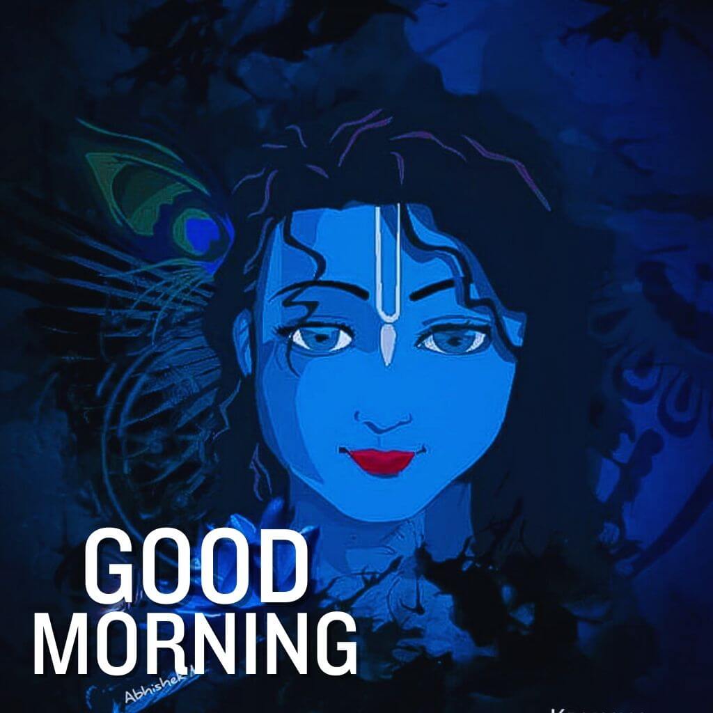 Radha krishna Good Morning Images Wallpaper Status