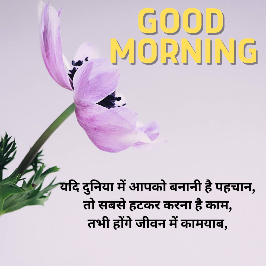 free New Hindi Good Morning Photo