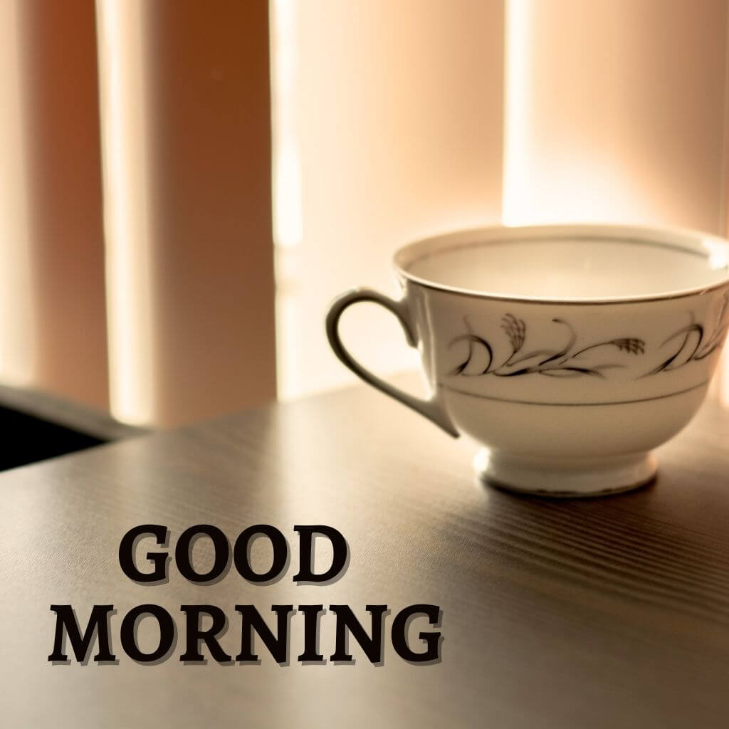good morning Wallpaper Photo With tea
