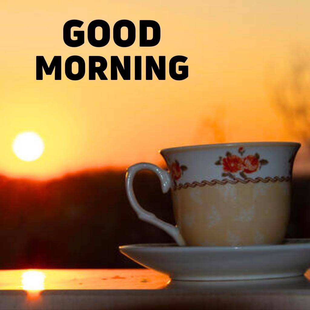 good morning coffee Pics Wallpaper With Sunrise