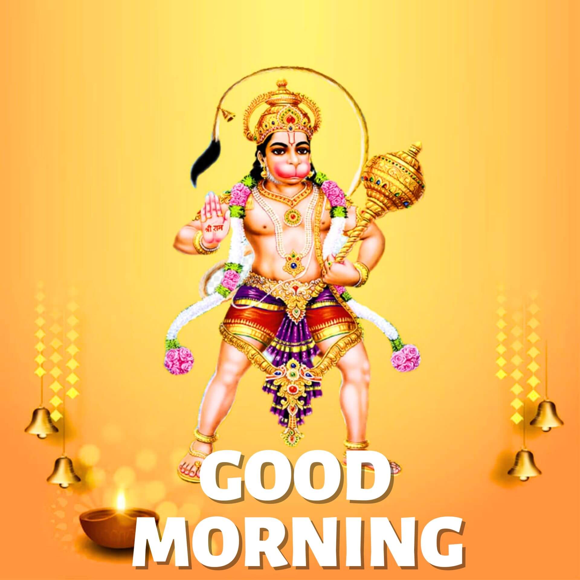 hanuman ji good morning Wallpaper 2023 Download
