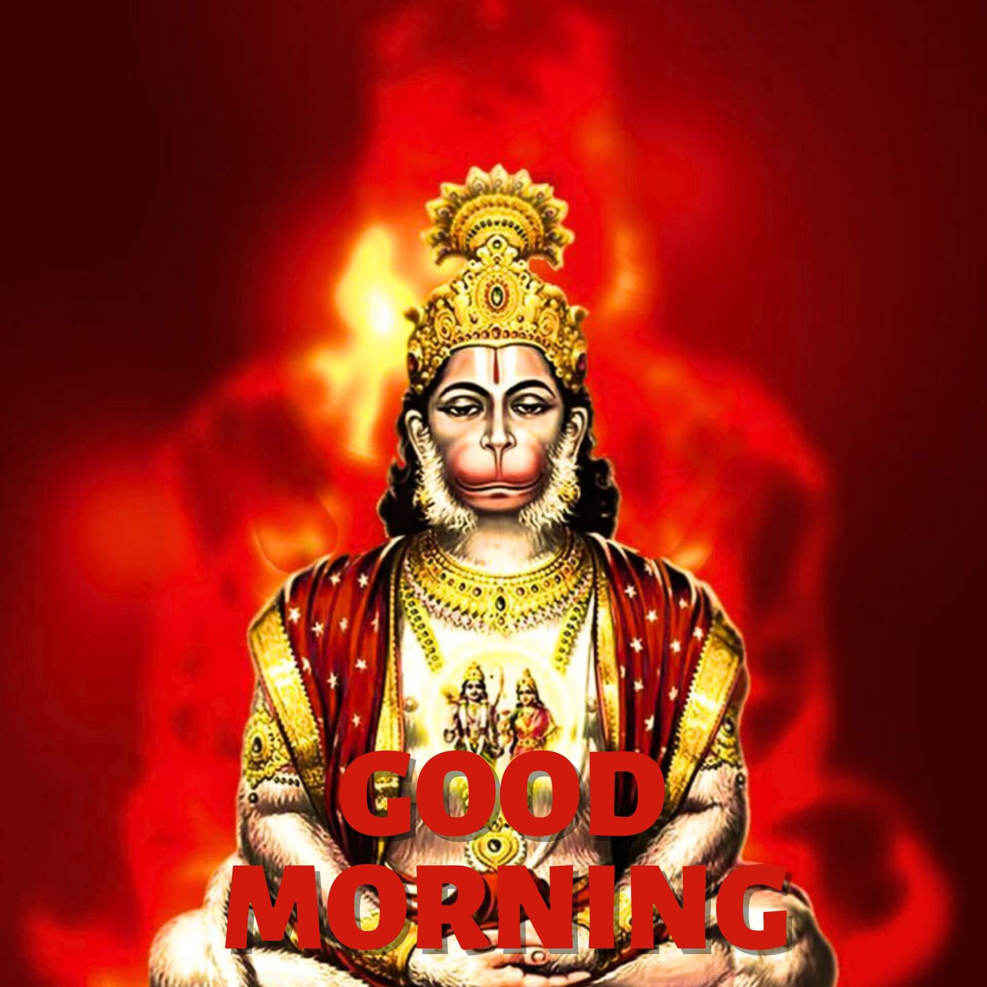 hanuman ji good morning Wallpaper Pics Free for Facebook