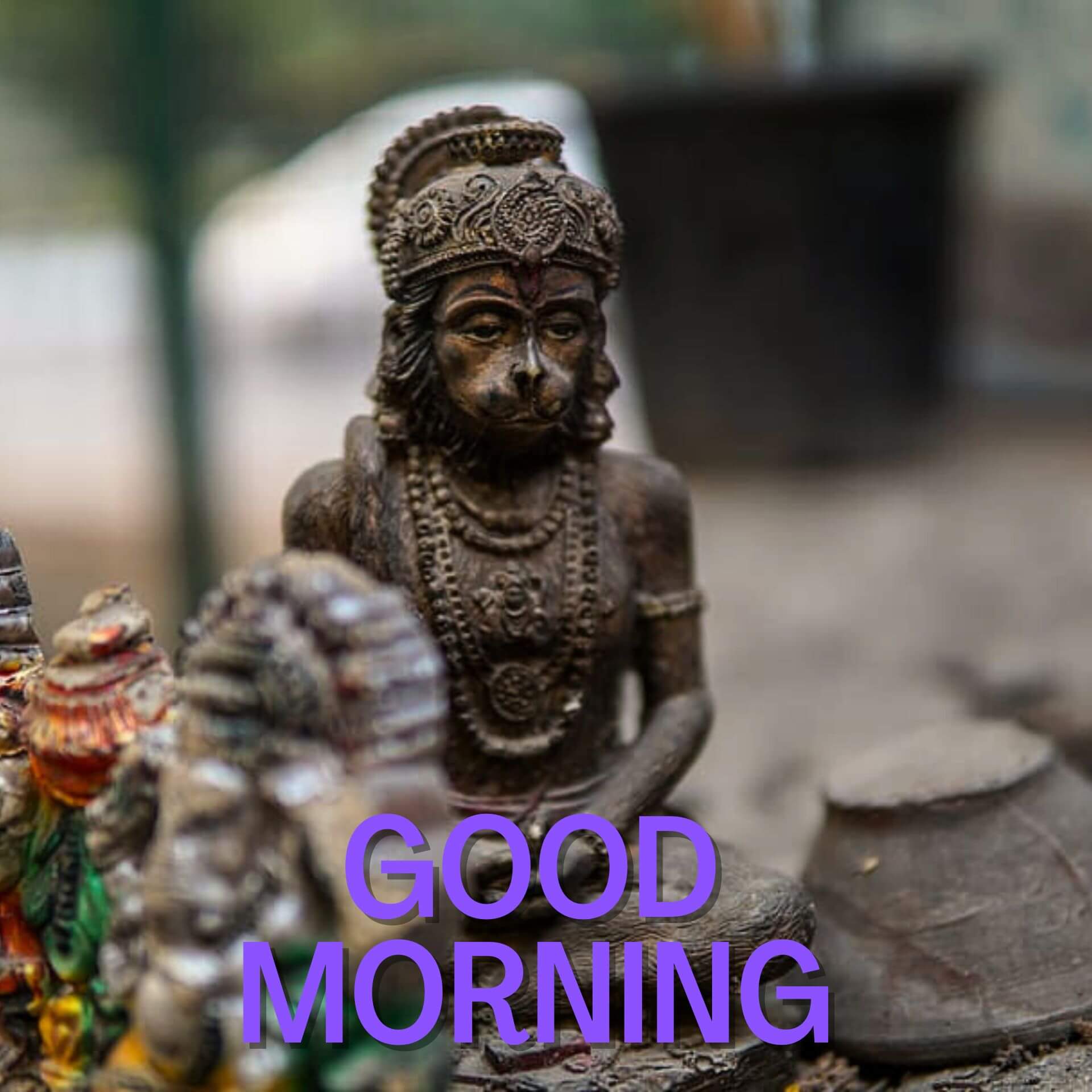 hanuman ji good morning Wallpaper for Facebook Whatsapp