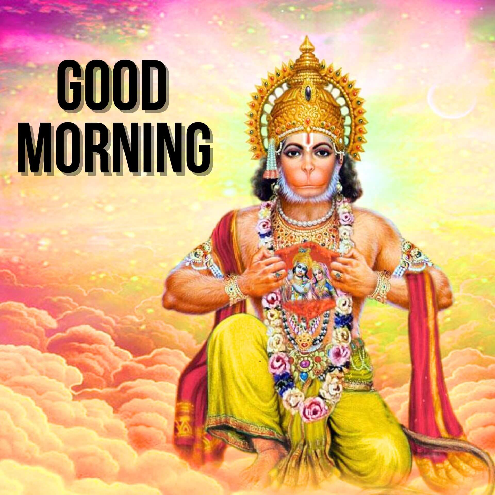 hanuman ji good morning photo Download