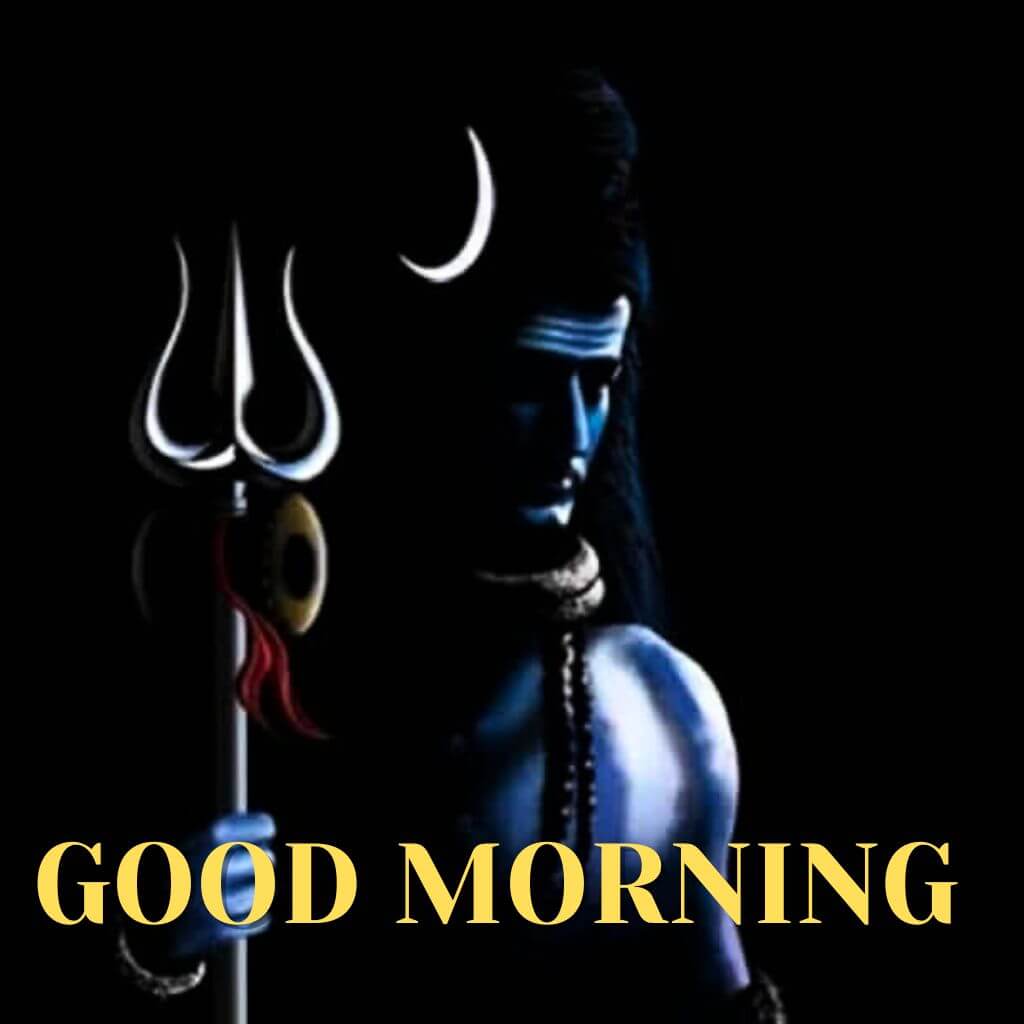 lord Shiva Good Morning photo for Facebook