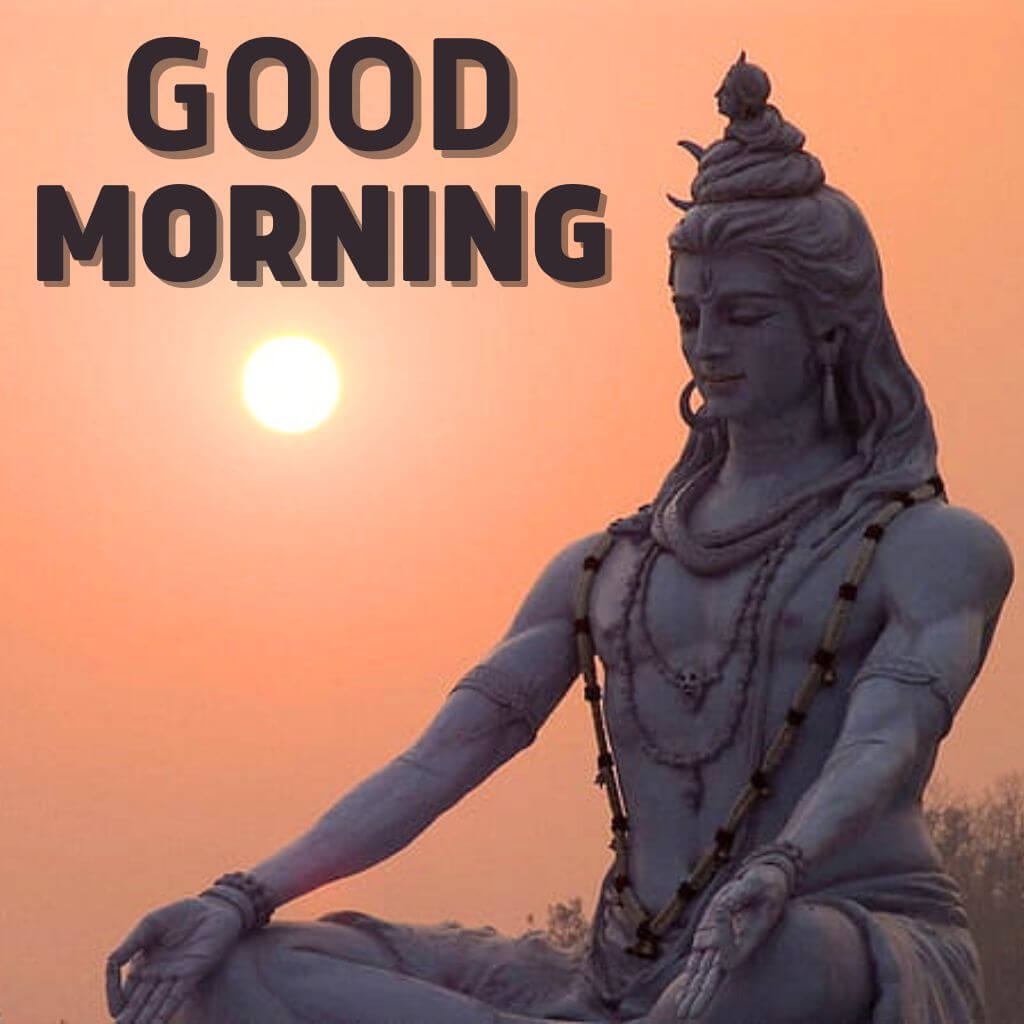 lord Shiva Good Morning photo free 2023