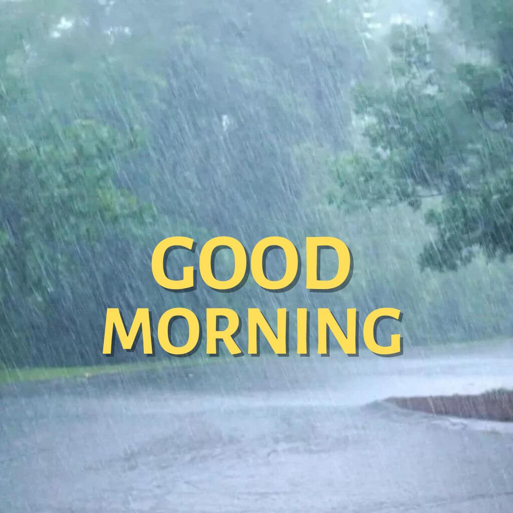 Best HD rainy good morning Wallpaper Free for Facebook