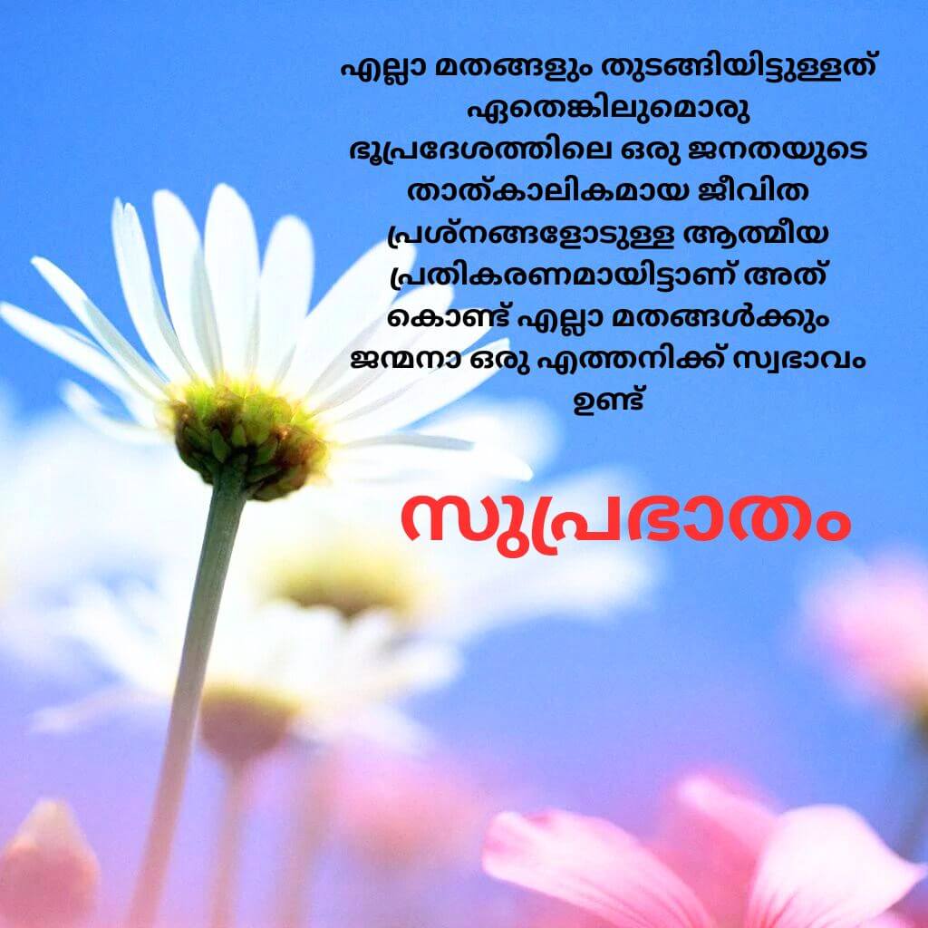 Free Best good morning quotes malayalam Images Wallpaper Staus 