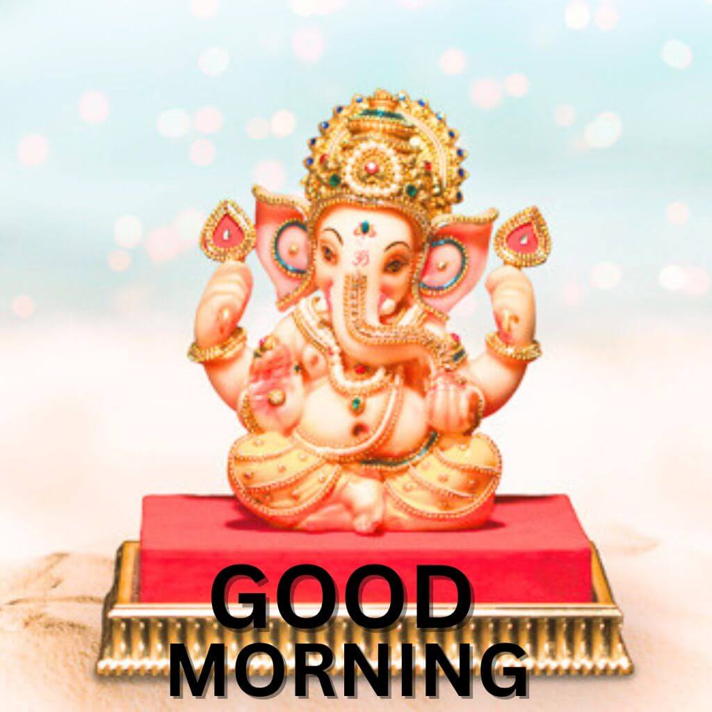 Free HD Ganesha Good Morning Images Pics Download for Whatsapp-Facebook