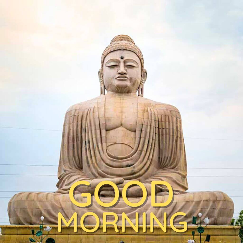 Free buddha good morning Photo Wallpaper