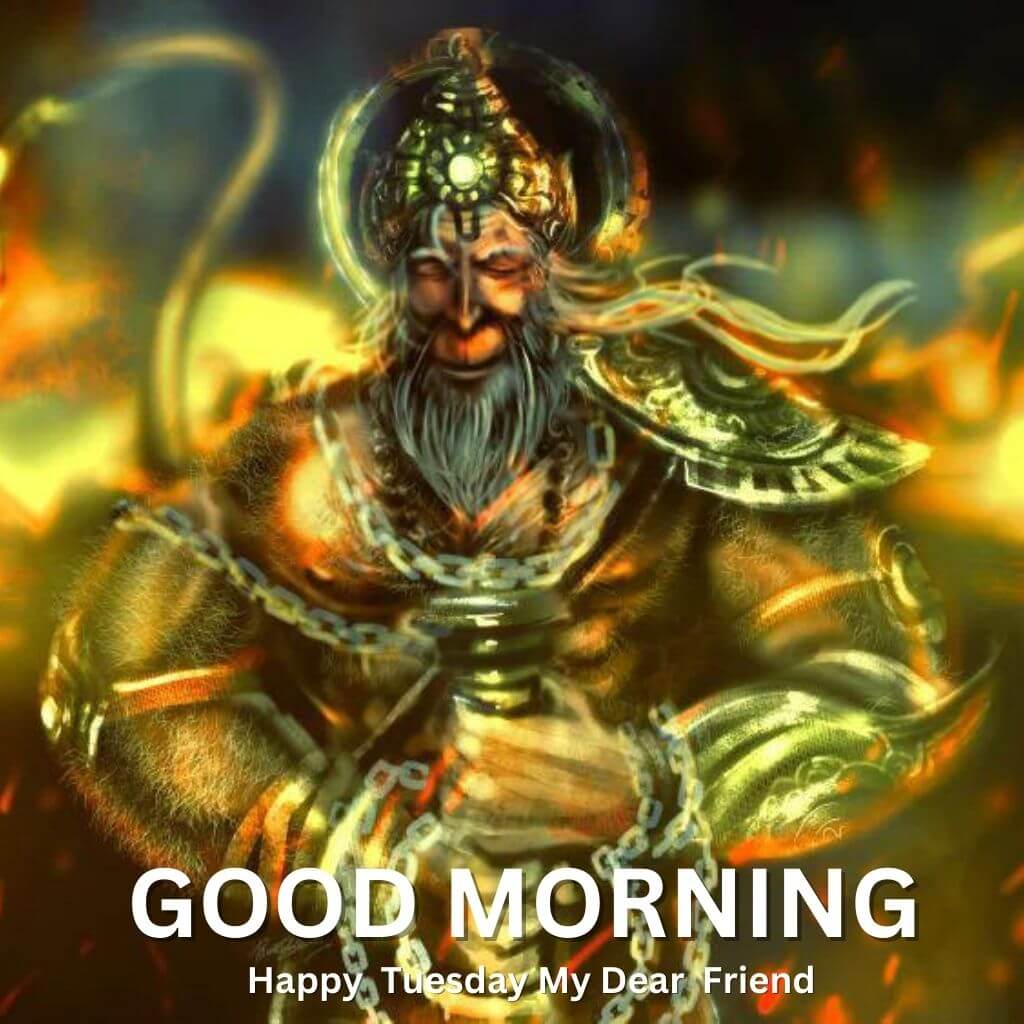Fresh Tuesday Hanuman Good Morning Images