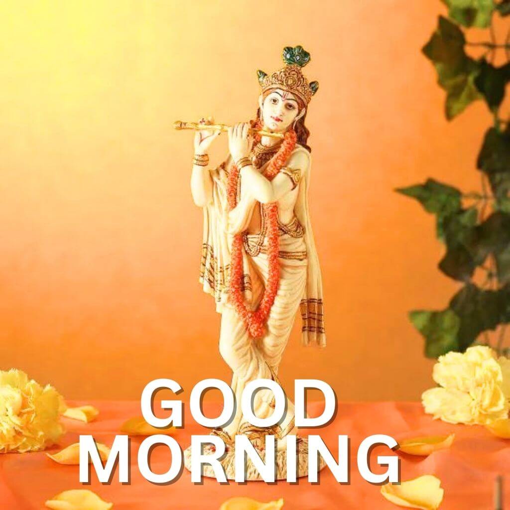 Full Size good morning krishna Images Wallpaper Pictures Download for WhatsApp 