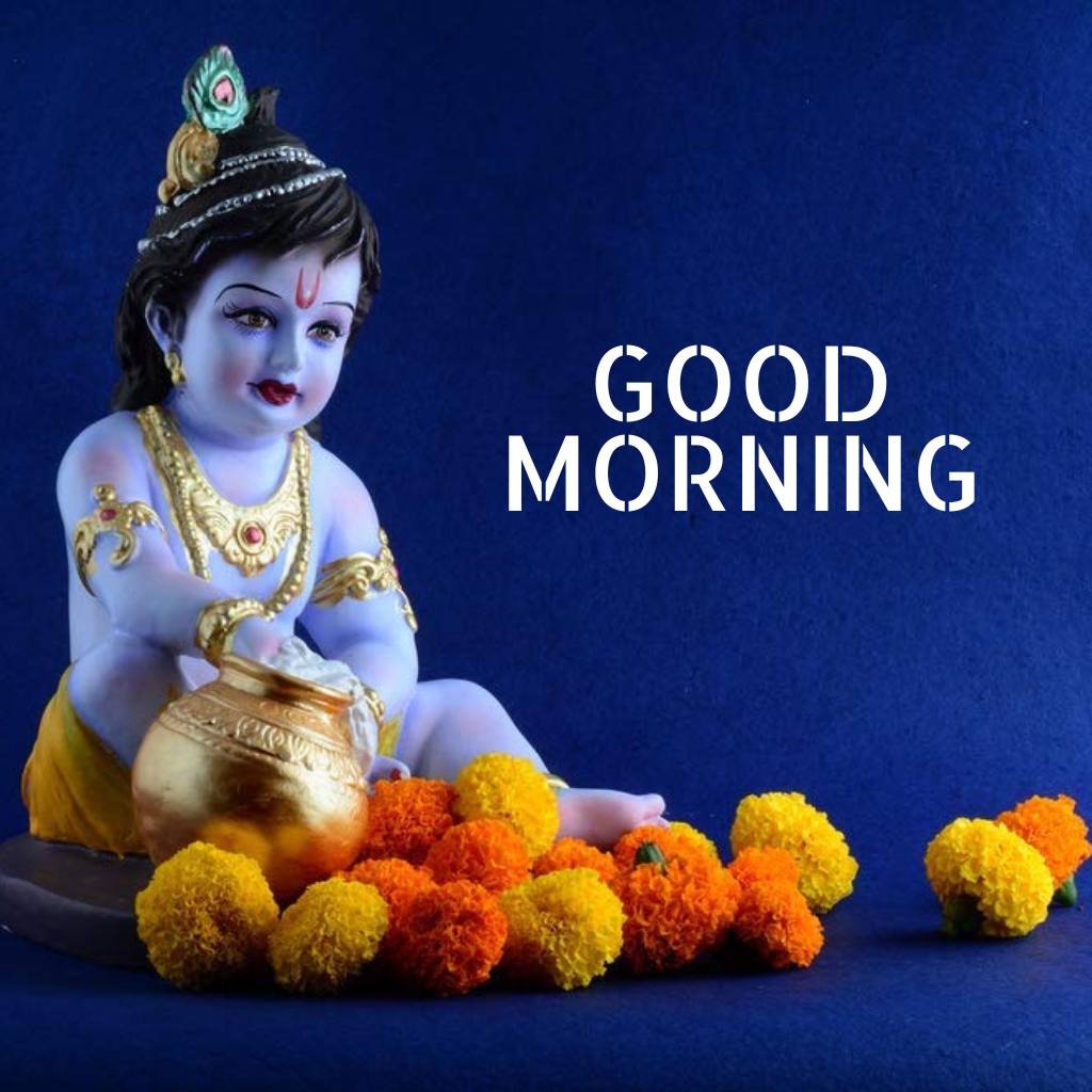Lord Krishna Good Morning Bhagwan Pics Wallpaper