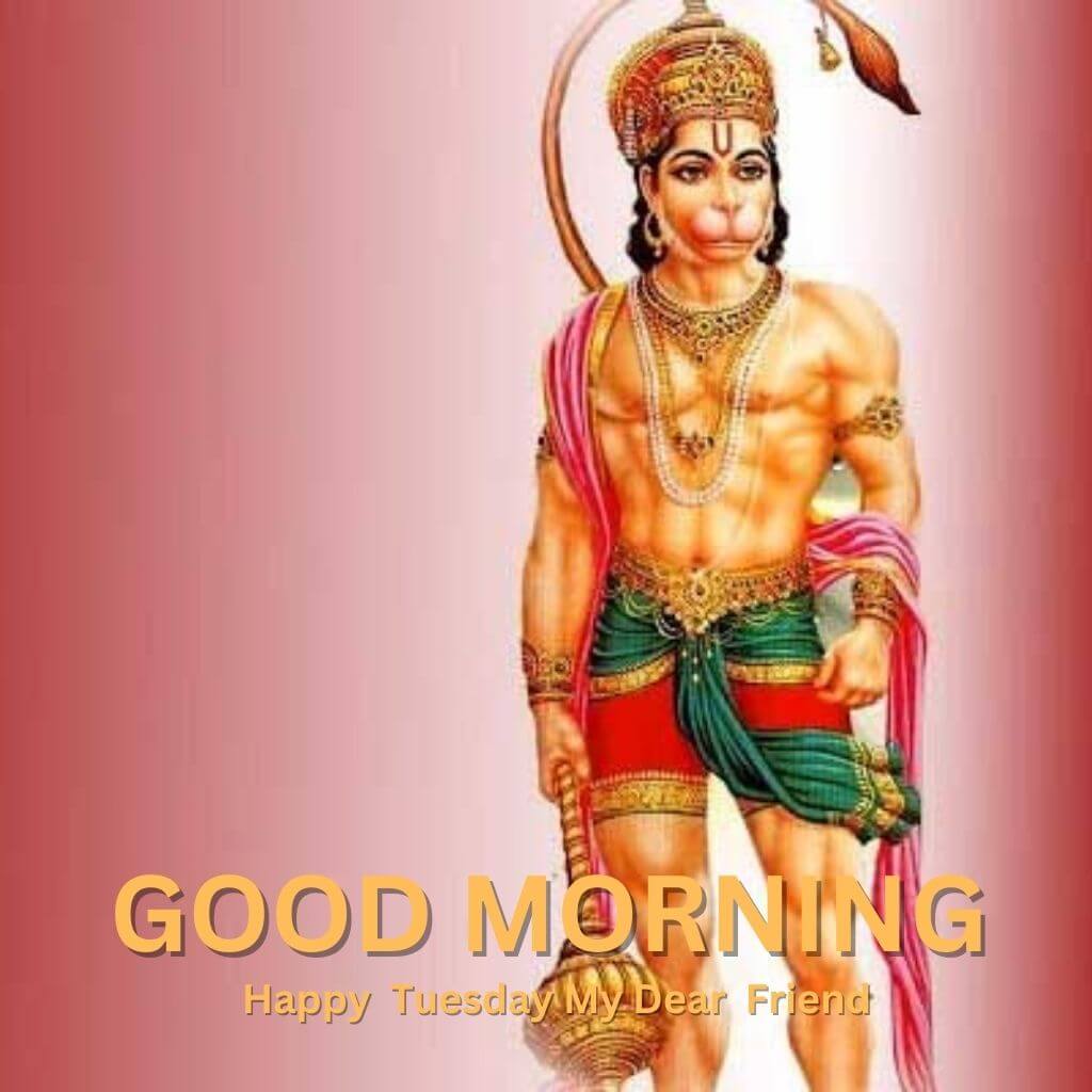 New HD Tuesday Hanuman Good Morning Images pics hd