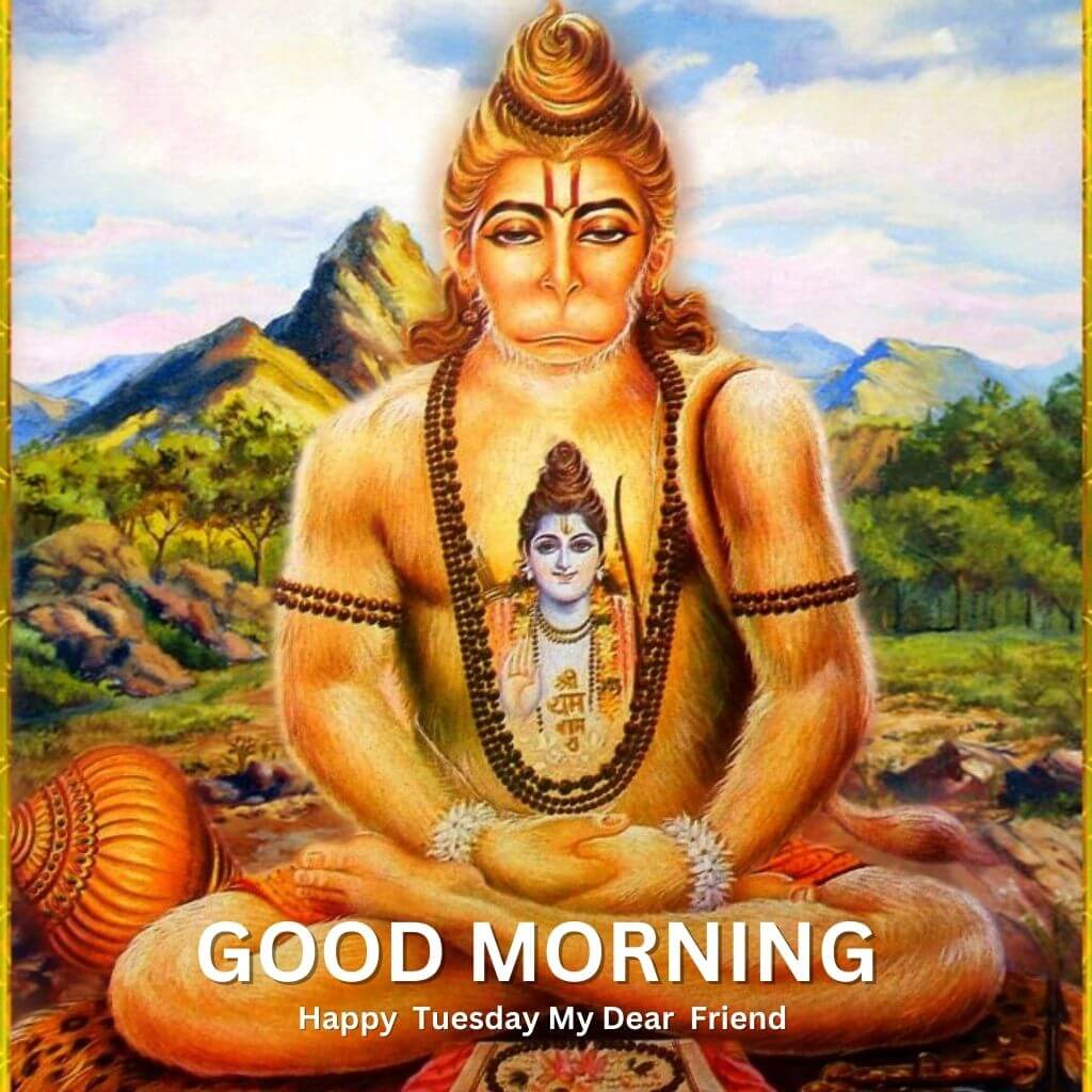New Top HD Tuesday Hanuman Good Morning Pics Images