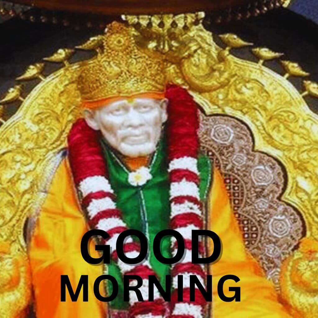 Sai Baba Good Morning Wallpaper Free Download