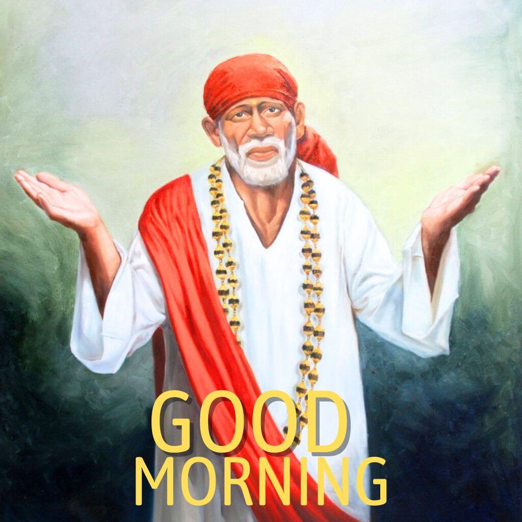 Sai Baba Good Morning Wallpaper Pics New Download (3)