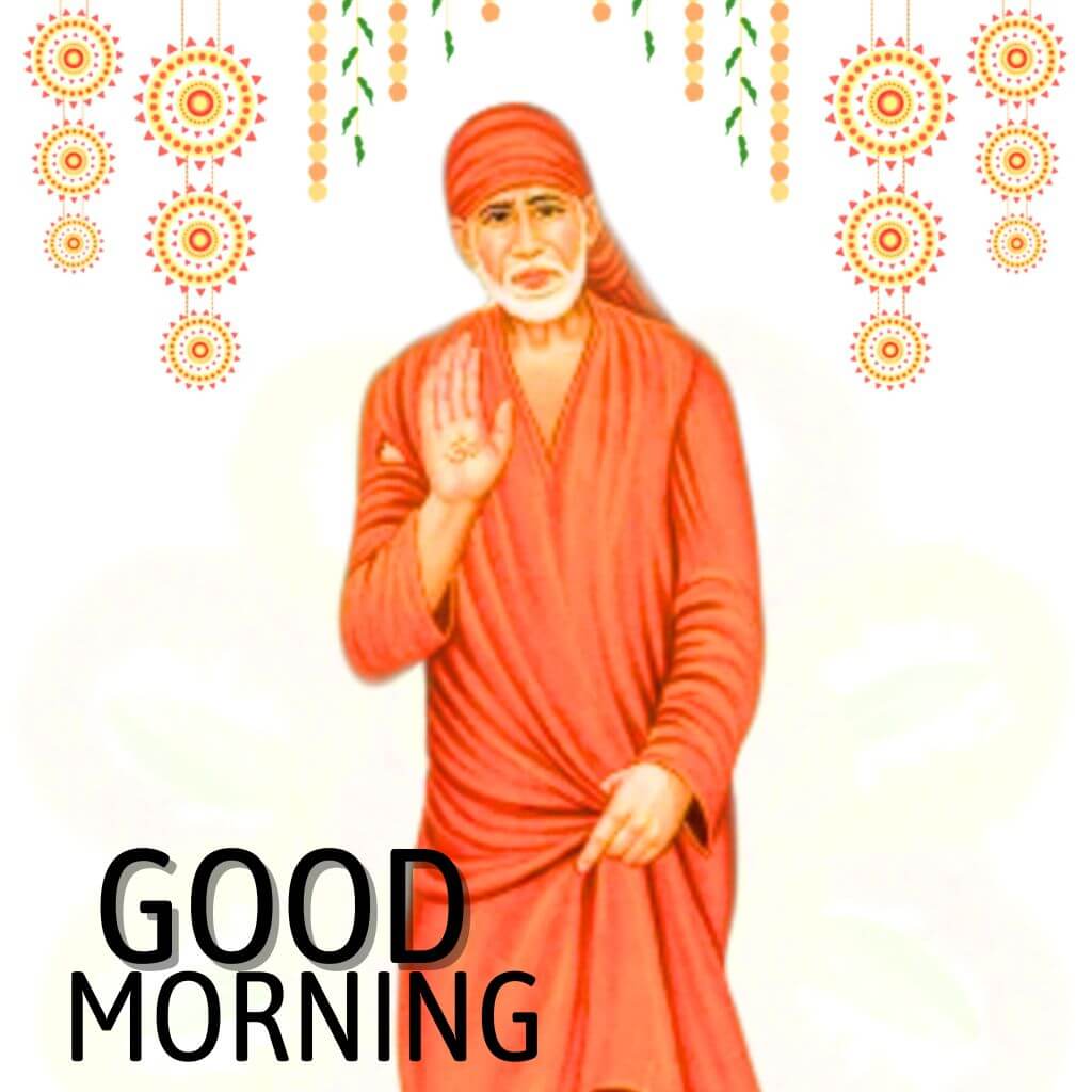 Sai Baba Good Morning Wallpaper pics free Download (3)
