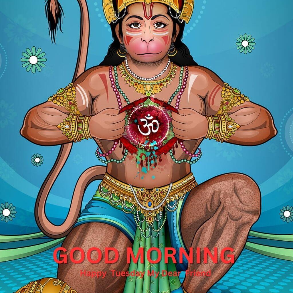 Top HD Tuesday Hanuman Good Morning Pics Images HD
