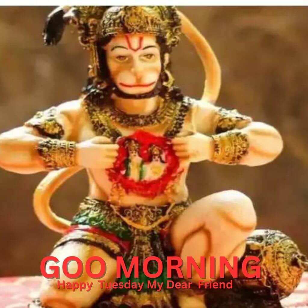 Top Quality Tuesday Hanuman Good Morning Images Pics Images Wallpaper