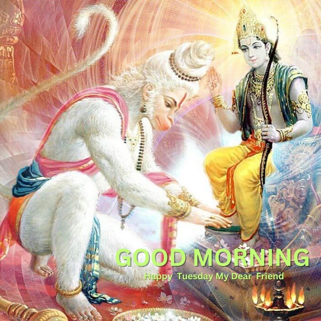 Tuesday Hanuman Good Morning 1080p Images