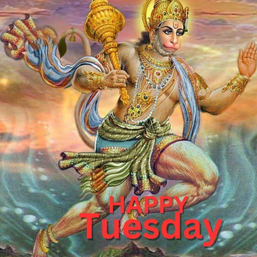 Tuesday Hanuman Good Morning Photo New Download