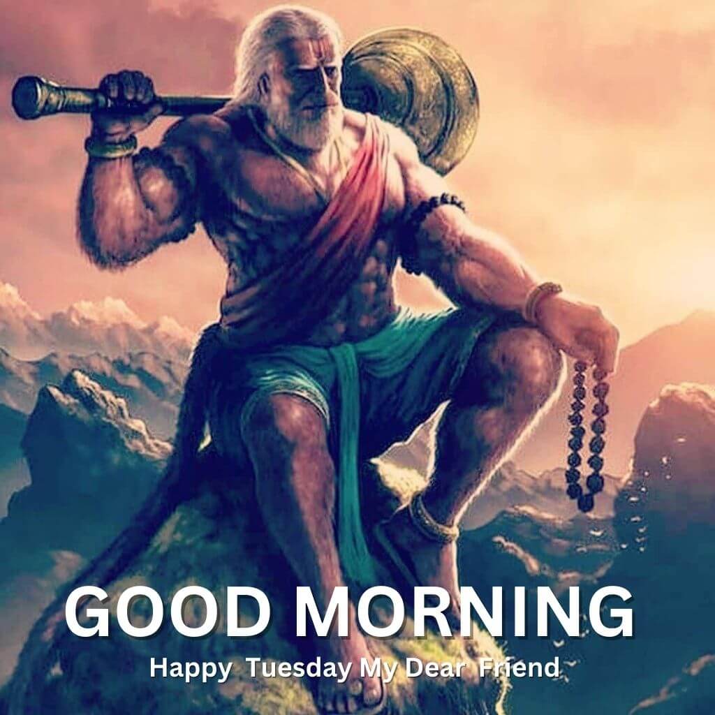 Tuesday Hanuman Good Morning Pics Wallpaper free Download