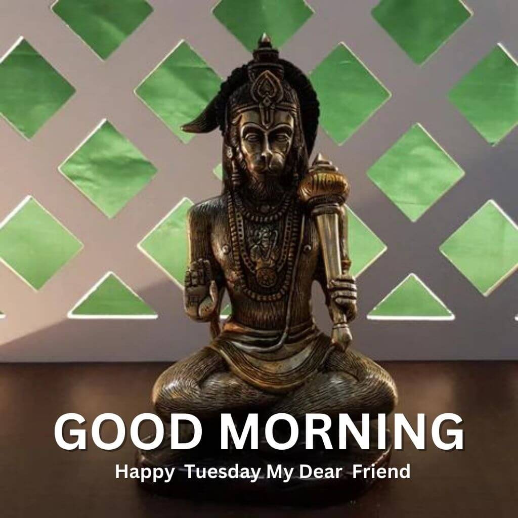 Tuesday Hanuman Good Morning Pics images Download 2023