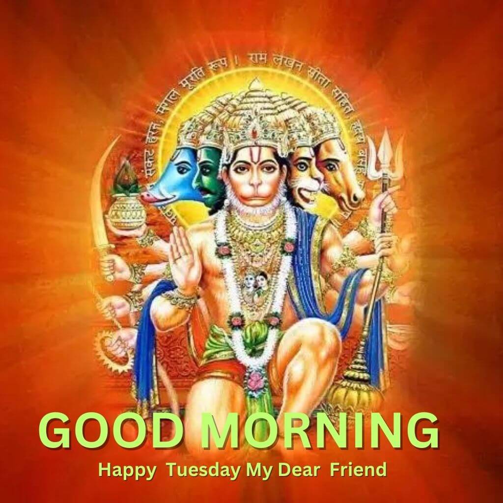 Tuesday Hanuman Good Morning Wallpaper Free (2)