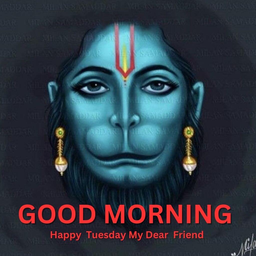 Tuesday Hanuman Good Morning Wallpaper Pic New Download 3k