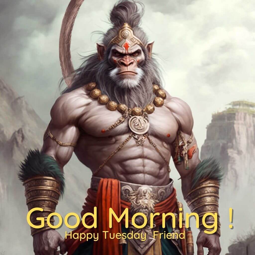 Tuesday Hanuman Good Morning Wallpaper Pics Download (4)