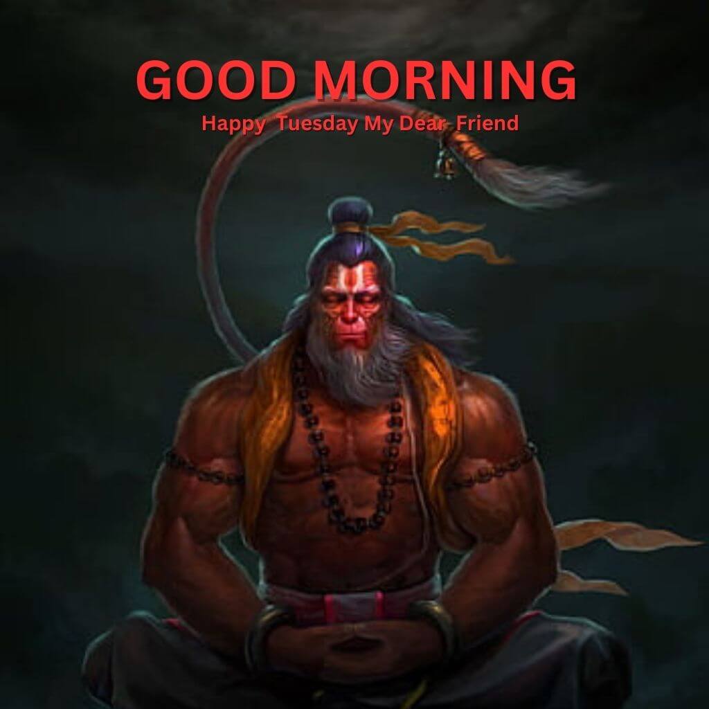Tuesday Hanuman Good Morning Wallpaper Pics New Download (4)