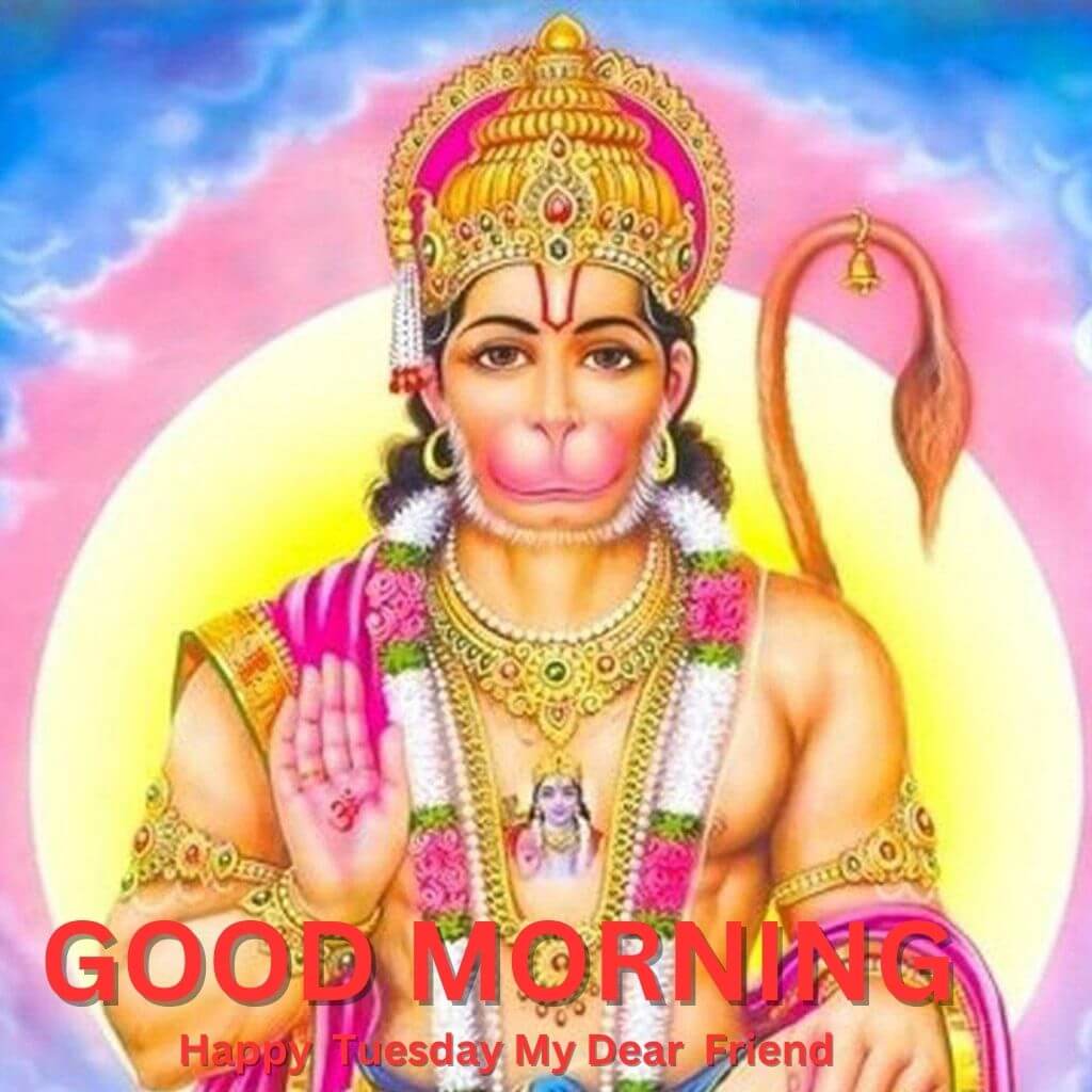 Tuesday Hanuman Good Morning Wallpaper Pics New Download 4k